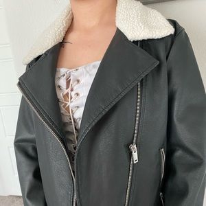 Leather jacket